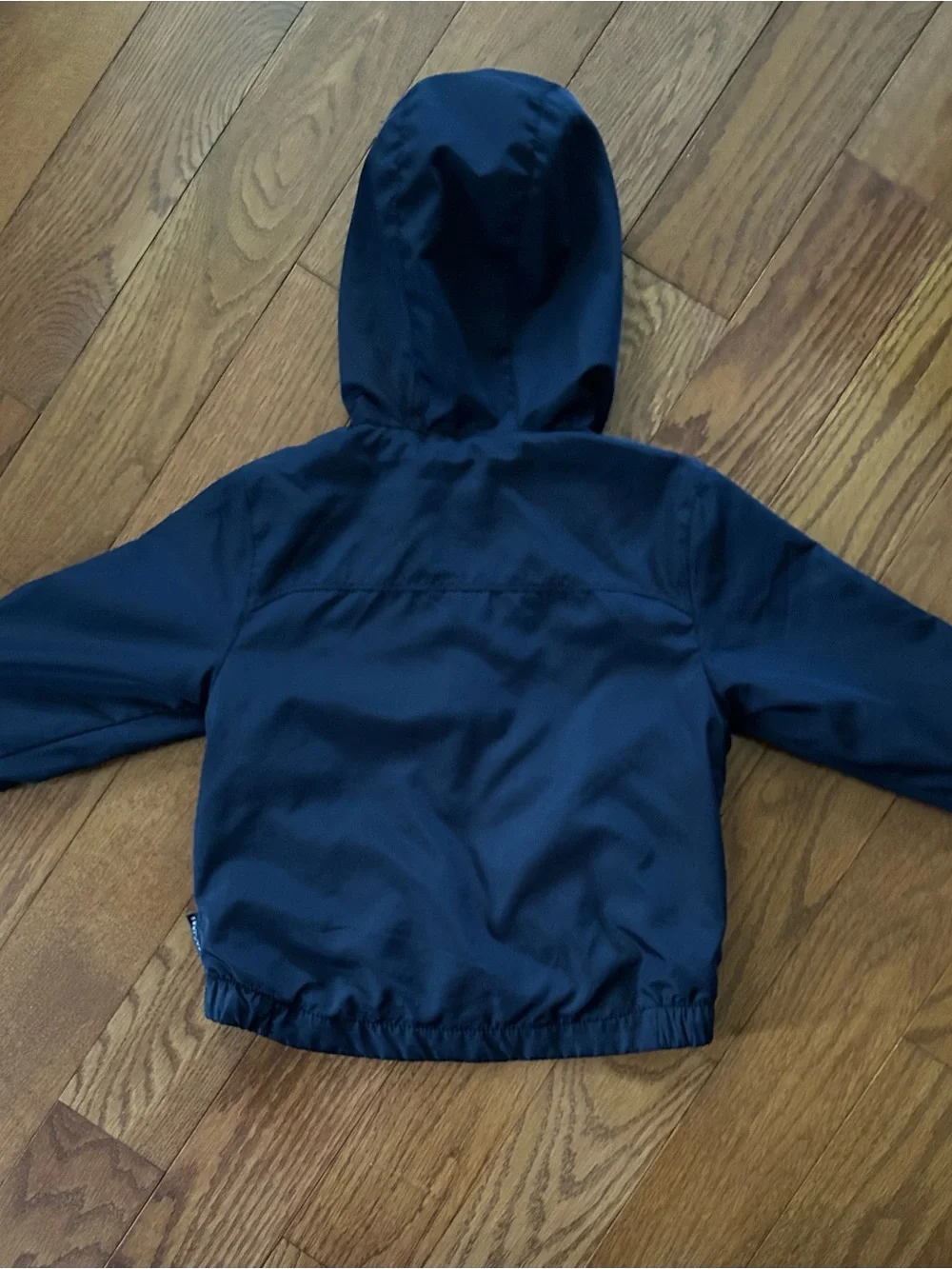 GAP Boys Navy Hooded Rain Jacket Size 18-24M
